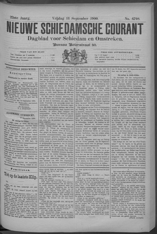 Nieuwe Schiedamsche Courant 1900-09-14