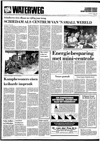 Rotterdamsch Nieuwsblad / Schiedamsche Courant / Rotterdams Dagblad / Waterweg / Algemeen Dagblad 1989-04-25