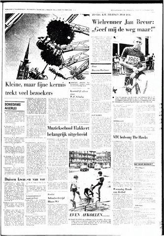 Rotterdamsch Nieuwsblad / Schiedamsche Courant / Rotterdams Dagblad / Waterweg / Algemeen Dagblad 1969-08-05