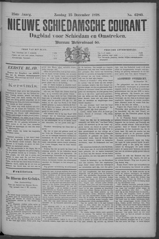 Nieuwe Schiedamsche Courant 1898-12-25