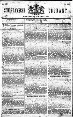 Schiedamsche Courant 1869-10-21