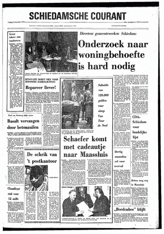 Rotterdamsch Nieuwsblad / Schiedamsche Courant / Rotterdams Dagblad / Waterweg / Algemeen Dagblad 1975-12-12