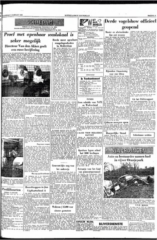 Rotterdamsch Nieuwsblad / Schiedamsche Courant / Rotterdams Dagblad / Waterweg / Algemeen Dagblad 1960-01-09