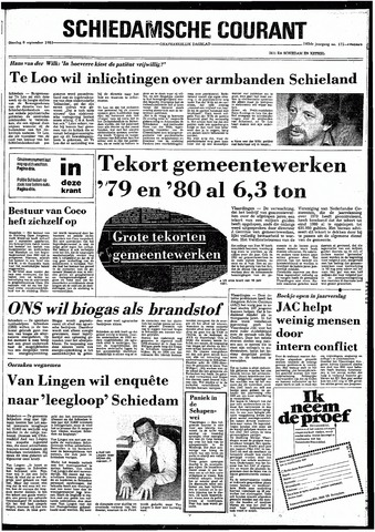 Rotterdamsch Nieuwsblad / Schiedamsche Courant / Rotterdams Dagblad / Waterweg / Algemeen Dagblad 1981-09-08