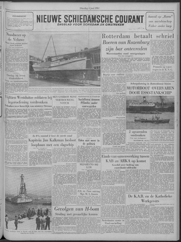 Nieuwe Schiedamsche Courant 1957-06-04