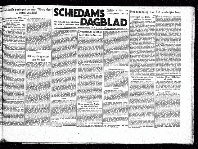 Schiedamsch Dagblad 1944-10-06