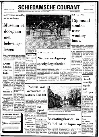 Rotterdamsch Nieuwsblad / Schiedamsche Courant / Rotterdams Dagblad / Waterweg / Algemeen Dagblad 1973-01-20