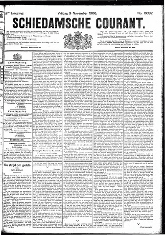 Schiedamsche Courant 1900-11-09