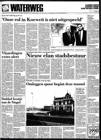 Rotterdamsch Nieuwsblad / Schiedamsche Courant / Rotterdams Dagblad / Waterweg / Algemeen Dagblad 1991-01-18