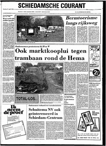 Rotterdamsch Nieuwsblad / Schiedamsche Courant / Rotterdams Dagblad / Waterweg / Algemeen Dagblad 1981-04-21