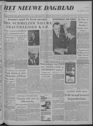 Nieuwe Schiedamsche Courant 1963-12-09