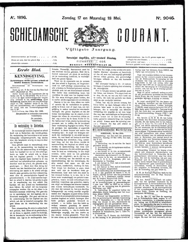 Schiedamsche Courant 1896-05-18