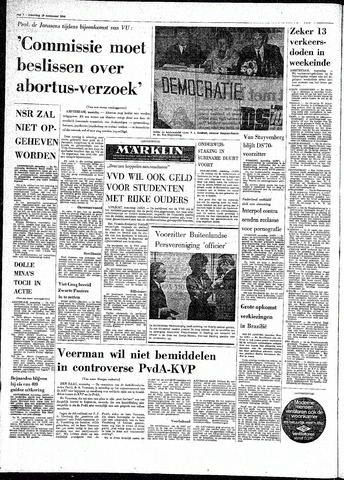 Rotterdamsch Parool / De Schiedammer 1970-11-16