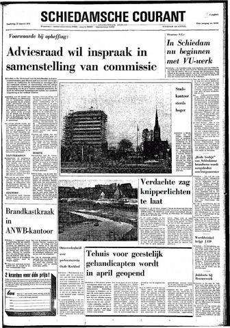 Rotterdamsch Nieuwsblad / Schiedamsche Courant / Rotterdams Dagblad / Waterweg / Algemeen Dagblad 1972-01-27