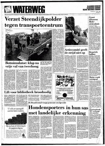 Rotterdamsch Nieuwsblad / Schiedamsche Courant / Rotterdams Dagblad / Waterweg / Algemeen Dagblad 1989-04-05