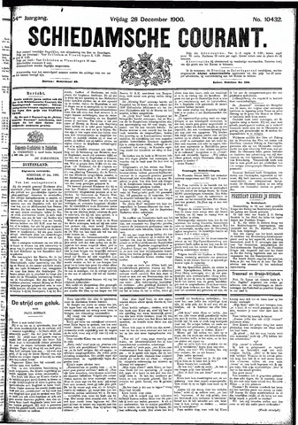 Schiedamsche Courant 1900-12-28