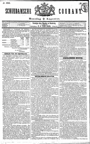Schiedamsche Courant 1858-08-09