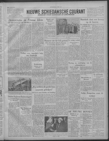 Nieuwe Schiedamsche Courant 1947-05-08
