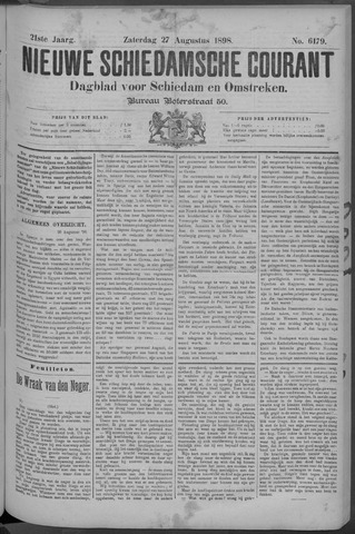 Nieuwe Schiedamsche Courant 1898-08-27