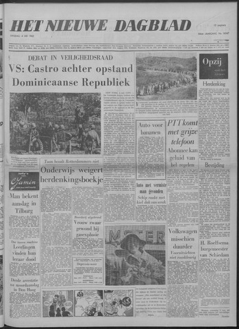 Nieuwe Schiedamsche Courant 1965-05-04