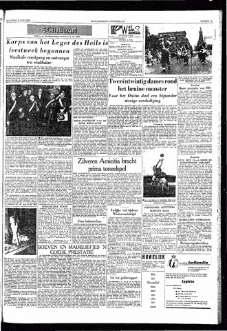 Rotterdamsch Nieuwsblad / Schiedamsche Courant / Rotterdams Dagblad / Waterweg / Algemeen Dagblad 1958-06-09