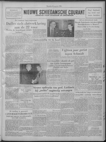 Nieuwe Schiedamsche Courant 1956-08-20