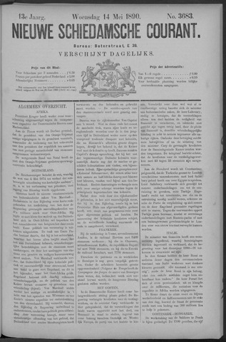 Nieuwe Schiedamsche Courant 1890-05-14