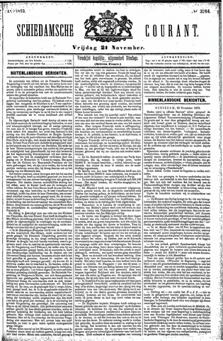 Schiedamsche Courant 1873-11-21