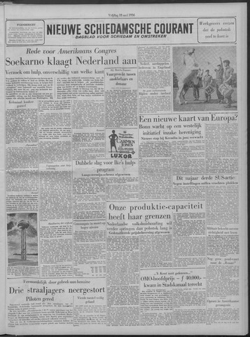 Nieuwe Schiedamsche Courant 1956-05-18
