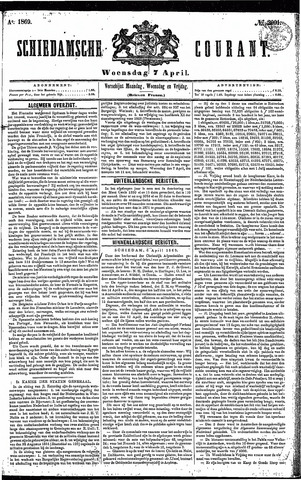 Schiedamsche Courant 1869-04-07