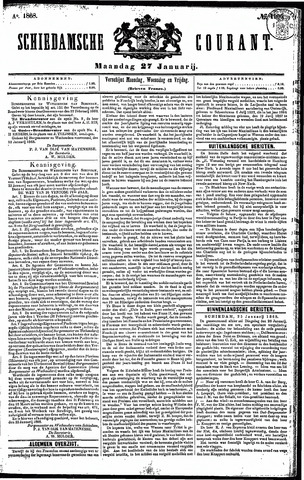 Schiedamsche Courant 1868-01-27