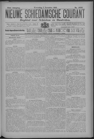 Nieuwe Schiedamsche Courant 1919-12-03