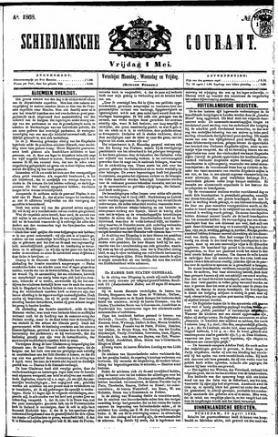Schiedamsche Courant 1868-05-01
