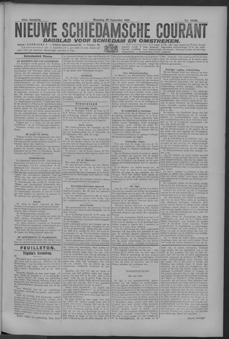 Nieuwe Schiedamsche Courant 1921-09-26