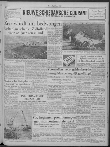 Nieuwe Schiedamsche Courant 1957-05-29