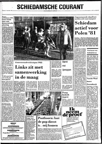 Rotterdamsch Nieuwsblad / Schiedamsche Courant / Rotterdams Dagblad / Waterweg / Algemeen Dagblad 1981-12-21