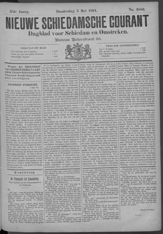 Nieuwe Schiedamsche Courant 1894-05-03