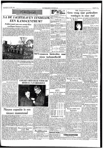 Rotterdamsch Nieuwsblad / Schiedamsche Courant / Rotterdams Dagblad / Waterweg / Algemeen Dagblad 1958-05-14