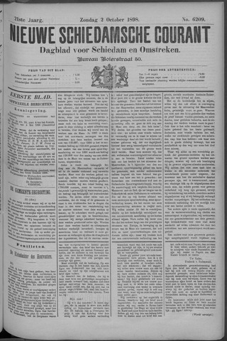 Nieuwe Schiedamsche Courant 1898-10-02