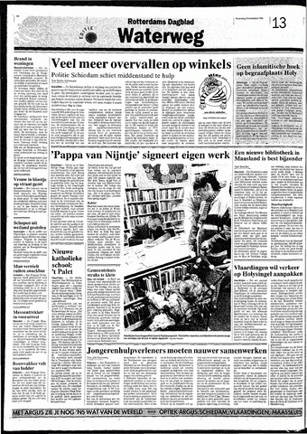 Rotterdamsch Nieuwsblad / Schiedamsche Courant / Rotterdams Dagblad / Waterweg / Algemeen Dagblad 1994-11-23