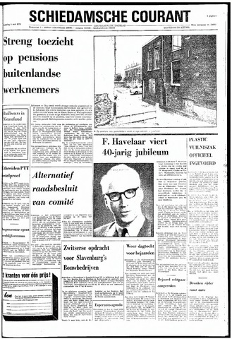 Rotterdamsch Nieuwsblad / Schiedamsche Courant / Rotterdams Dagblad / Waterweg / Algemeen Dagblad 1971-05-03