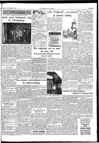 Rotterdamsch Nieuwsblad / Schiedamsche Courant / Rotterdams Dagblad / Waterweg / Algemeen Dagblad 1958-02-15