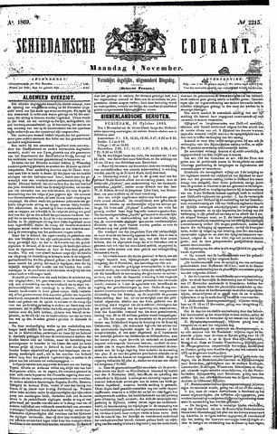 Schiedamsche Courant 1869-11-01