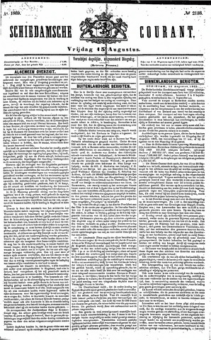 Schiedamsche Courant 1869-08-13