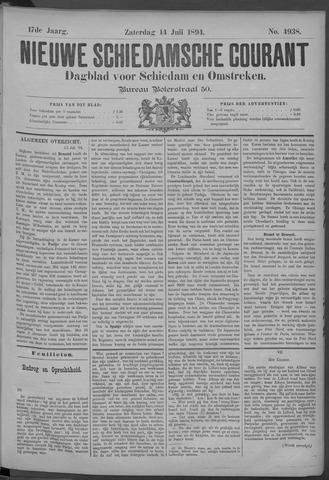 Nieuwe Schiedamsche Courant 1894-07-14