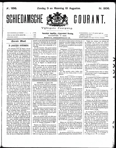 Schiedamsche Courant 1896-08-10