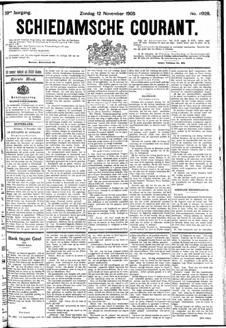 Schiedamsche Courant 1905-11-12