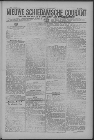 Nieuwe Schiedamsche Courant 1921-11-17