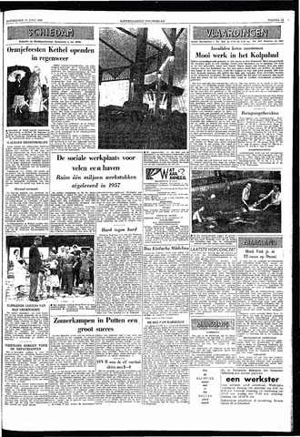 Rotterdamsch Nieuwsblad / Schiedamsche Courant / Rotterdams Dagblad / Waterweg / Algemeen Dagblad 1958-07-17