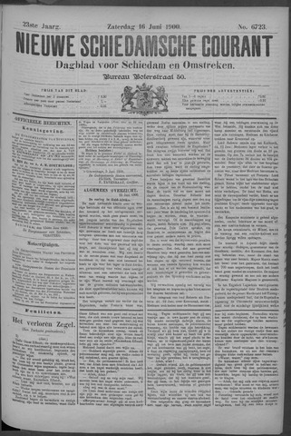 Nieuwe Schiedamsche Courant 1900-06-16